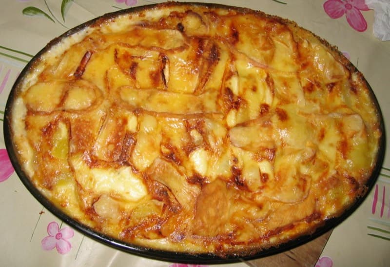 Tartiflette — paella géante Casa Filipe