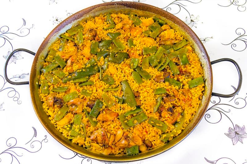 Paella Valencienne — paella géante Casa Filipe
